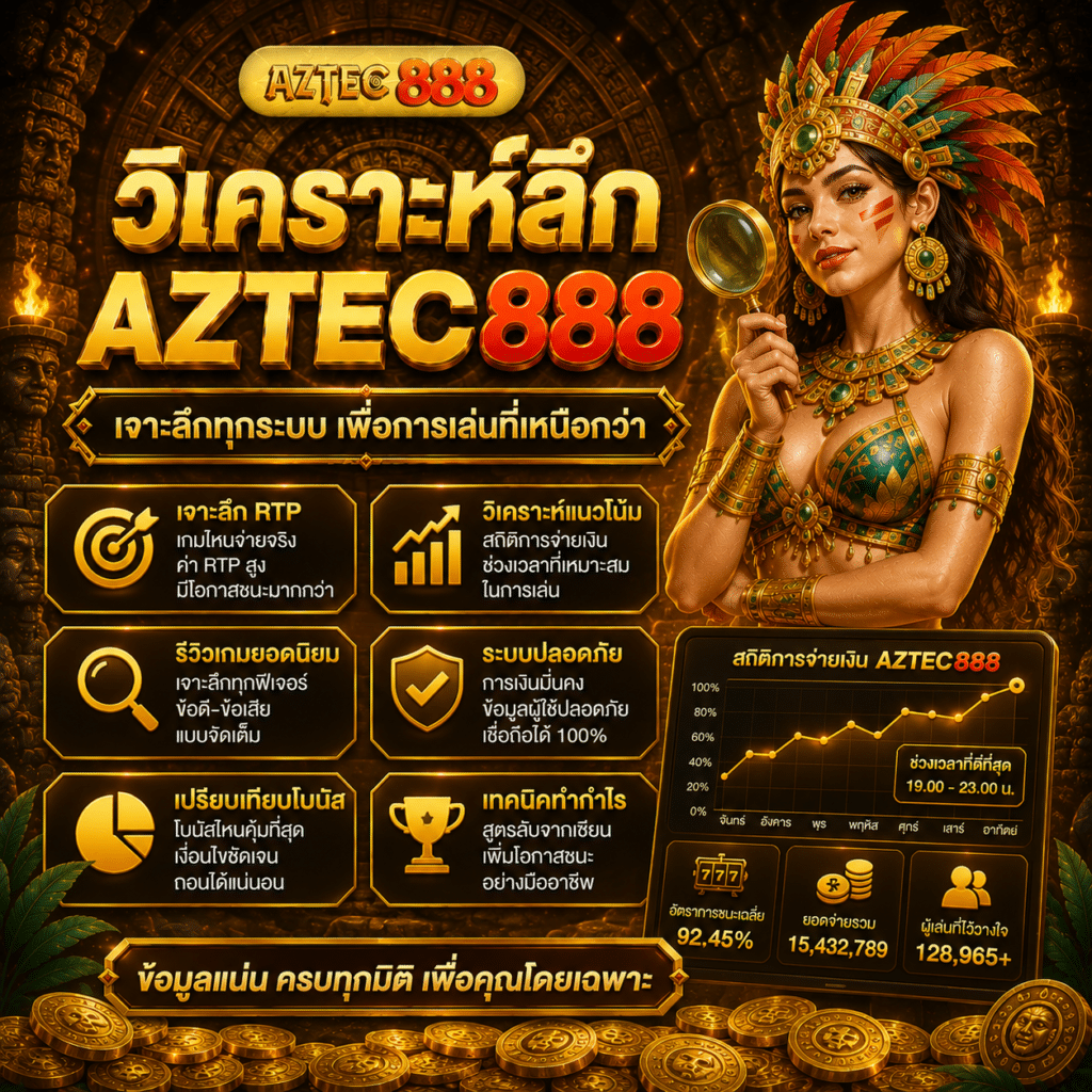 วิเคราะห์ลึก AZTEC888 จากมุมคนที่ใช้จริงระยะหนึ่ง